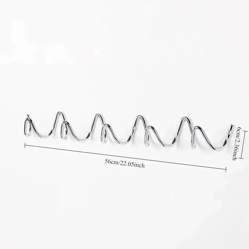 Color Block Wall Hook Rack