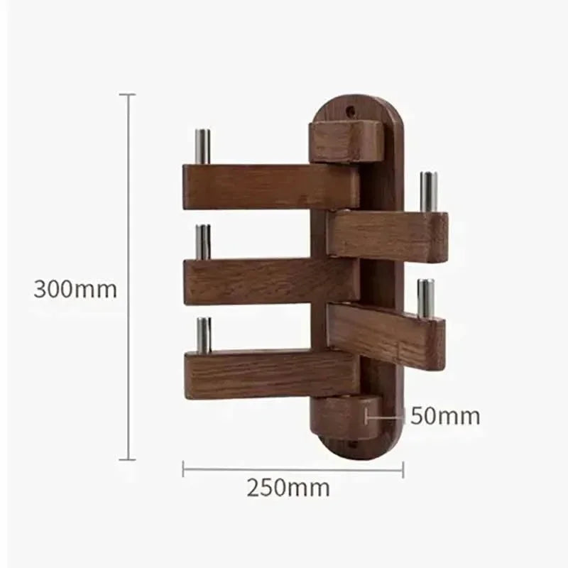 Rotating Arm Wall Mounted Coat Rack