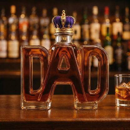 Rouge Sculptural Whiskey Decanter