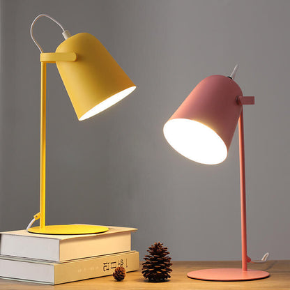 Macaron Color Bucket Table Lamp