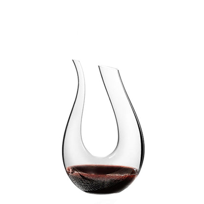 THREE LIFE U-shaped Wine Decanter - Goglasscup