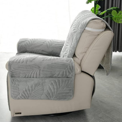 Leaf Pattern Recliner Chair Cover