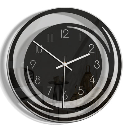 Acrylic Wall Clock | Minimalist 30cm Silent Quartz Movement