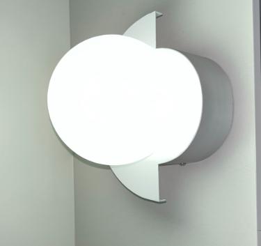 Colorful Wall Sconce | Minimalist Glass Sphere Design