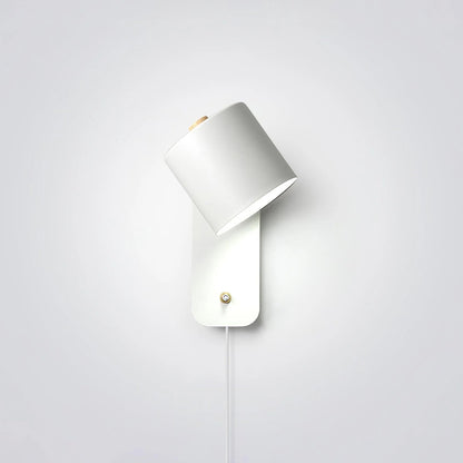Plug-In Adjustable Cylinder Wall Light