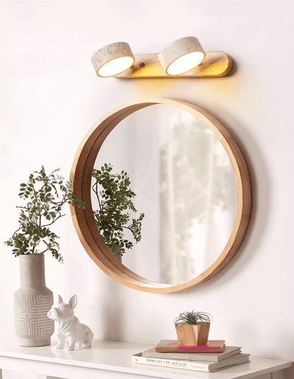 Travertine Dual Mount Wall Light
