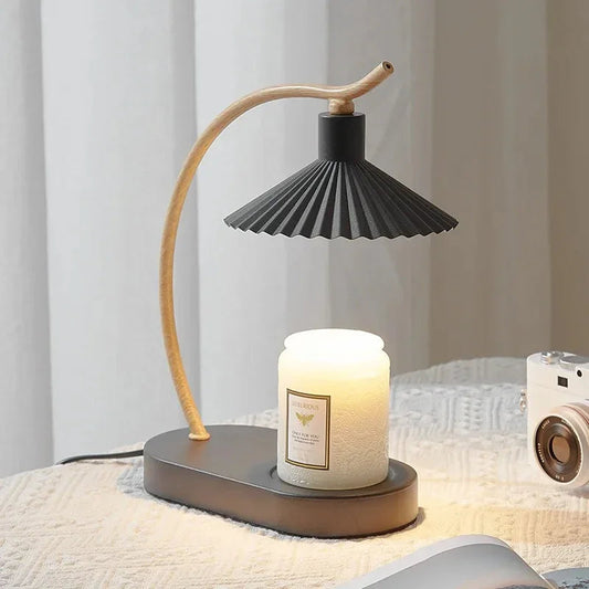 Metal Shade Candle Warmer Lamp