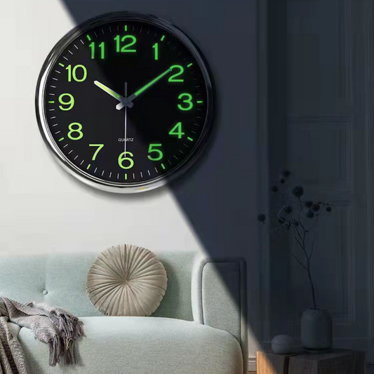Large LED Wall Clock | Modern Illuminated Display