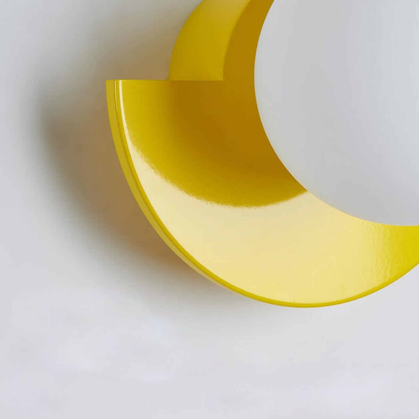 Colorful Wall Sconce | Minimalist Glass Sphere Design