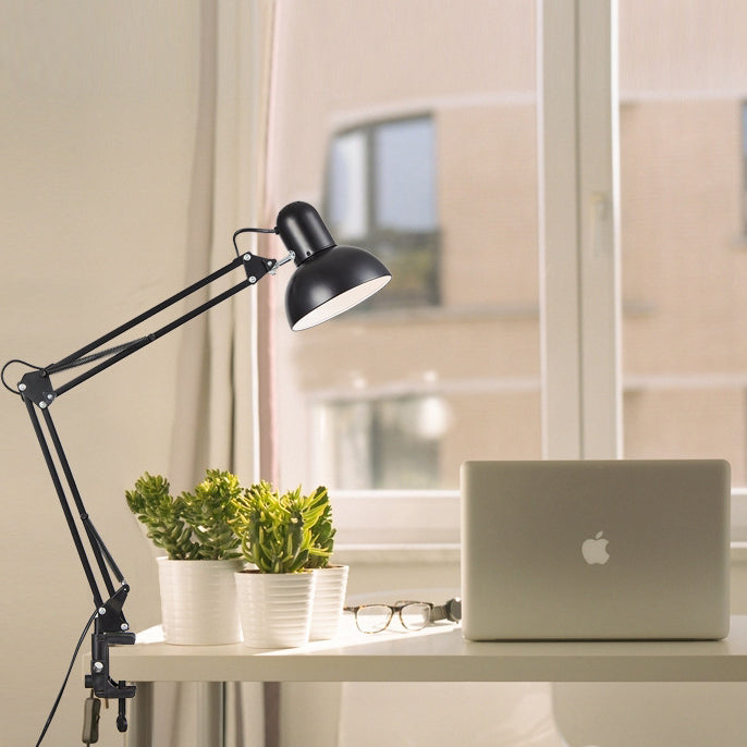 Long Arm Clip Table Lamp