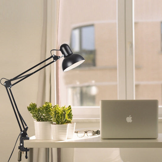 Long Arm Clip Table Lamp