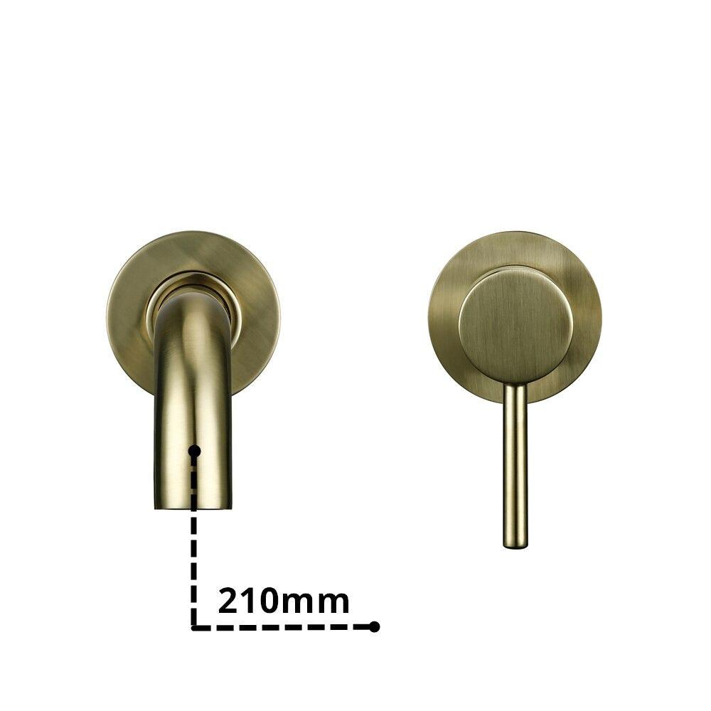 Kaari - Wash Basin Bathroom Sink Faucets BO-HA Gold 210 mm
