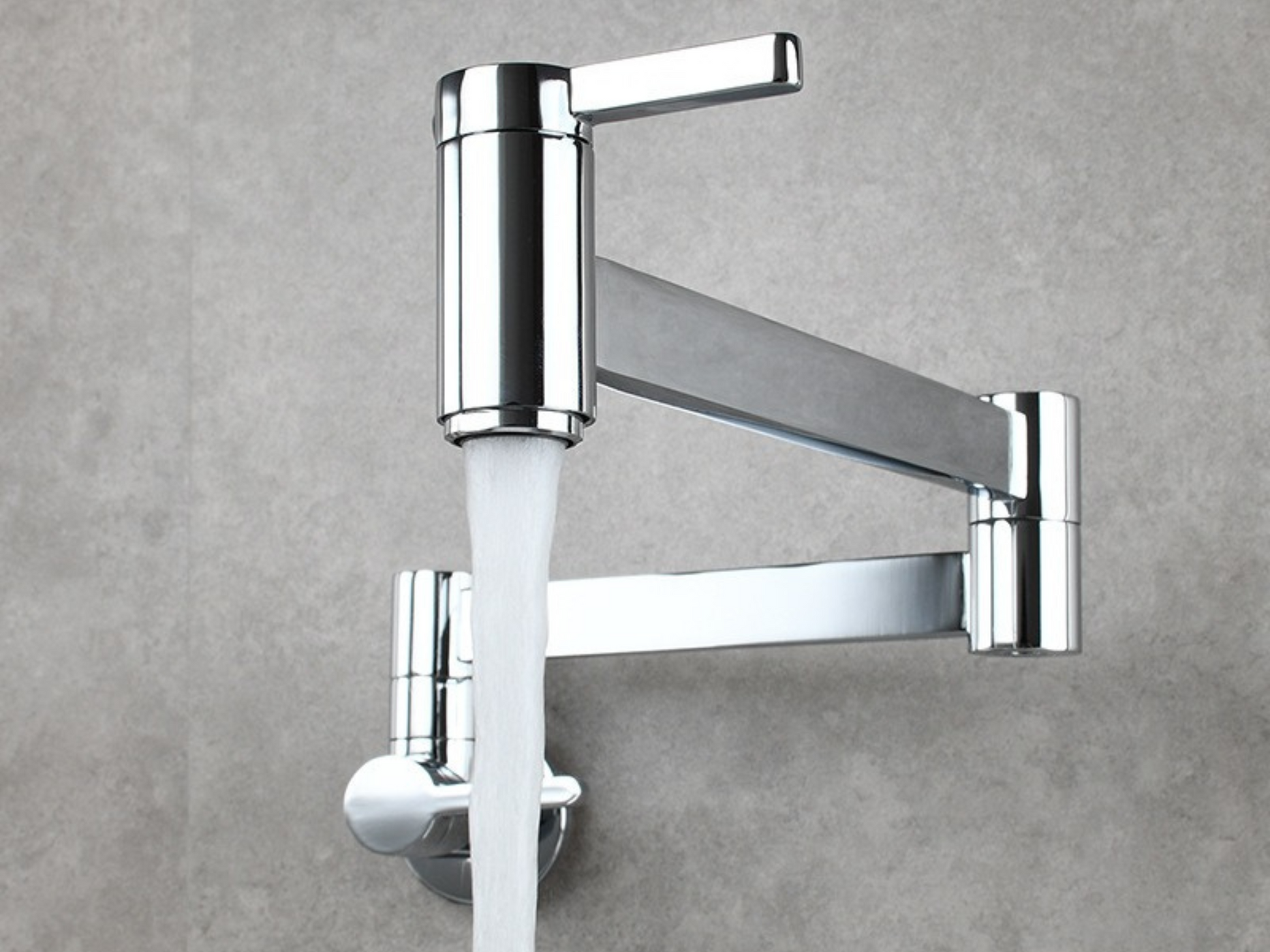 Saime - Modern Pot Filler Faucet BO-HA Chrome