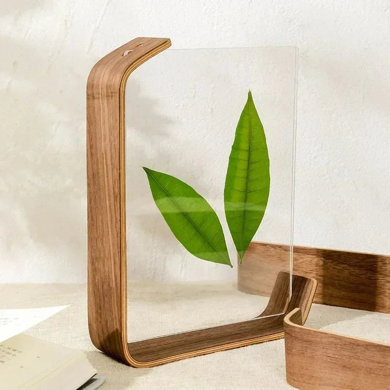 Solid Wood Modern Profile Photo Frame