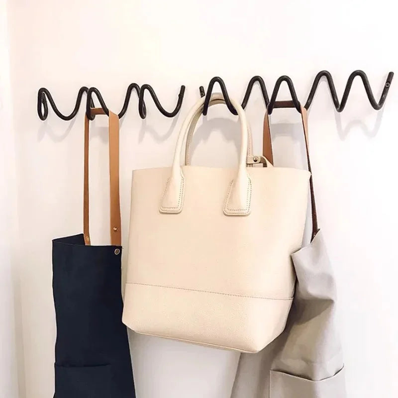 Color Block Wall Hook Rack