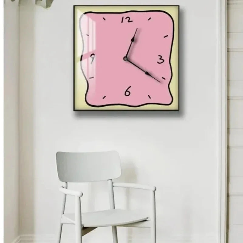 Graffiti Art Style Silent Wall Clock