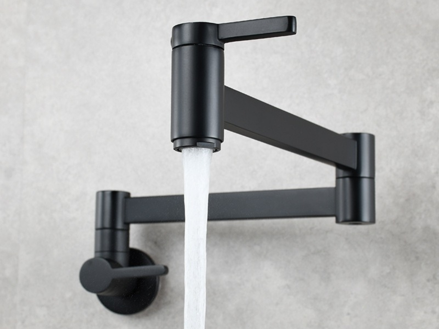Saime - Modern Pot Filler Faucet BO-HA Black