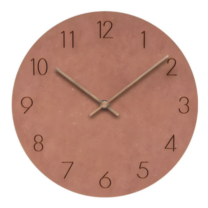 Scandinavian Wood Wall Clock | Minimalist Modern Timepiece