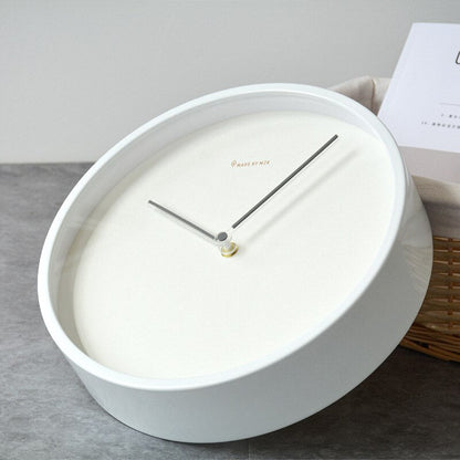 Modern Minimalist Wall Clock | Scandinavian Matte Finish Quartz