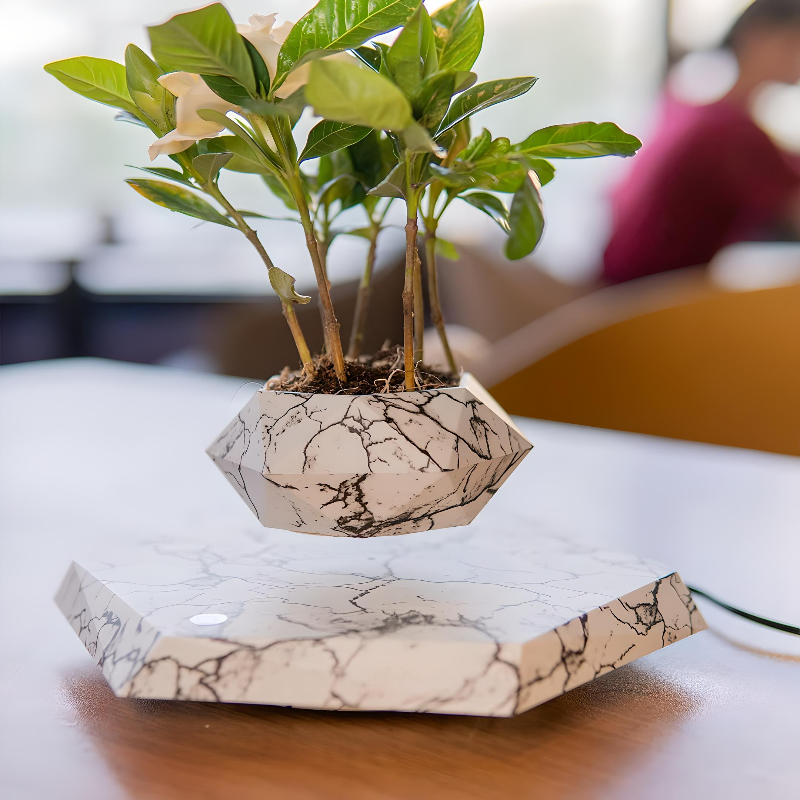 Levitating Magnetic Plant Pot