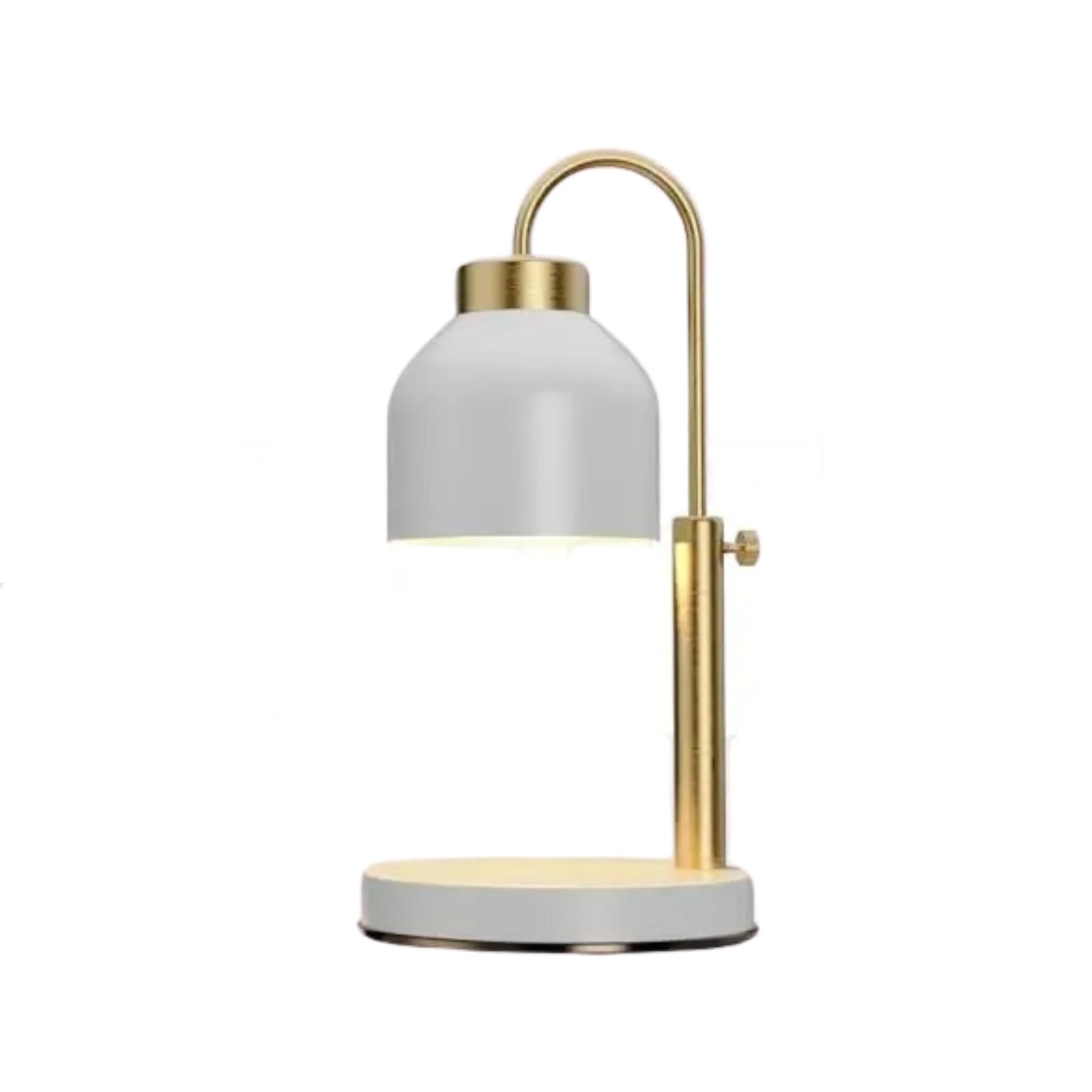 Tiered Wood Candle Warmer Lamp