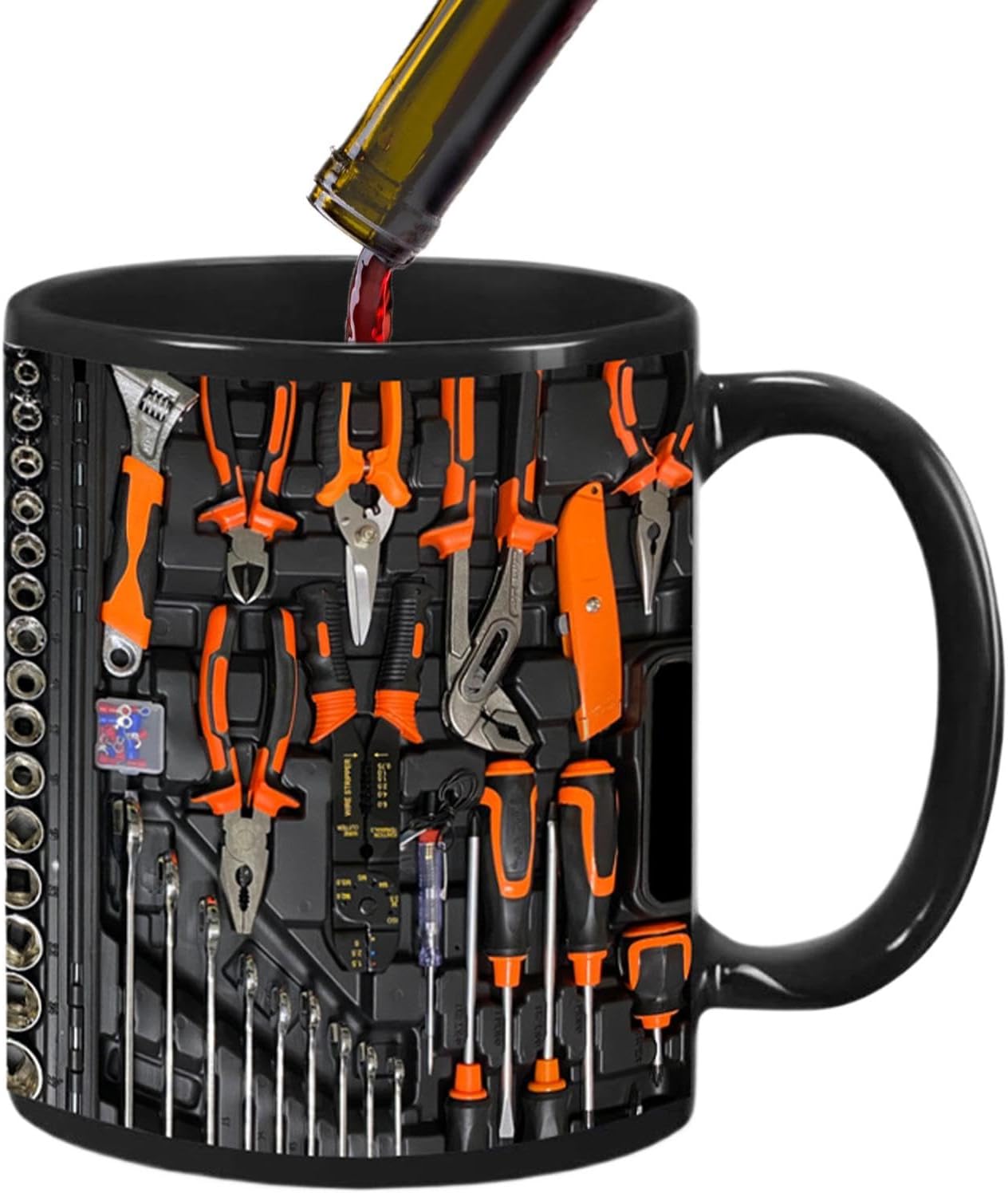Mechanic Coffee Mug | 3D Wrench and Screwdriver Print