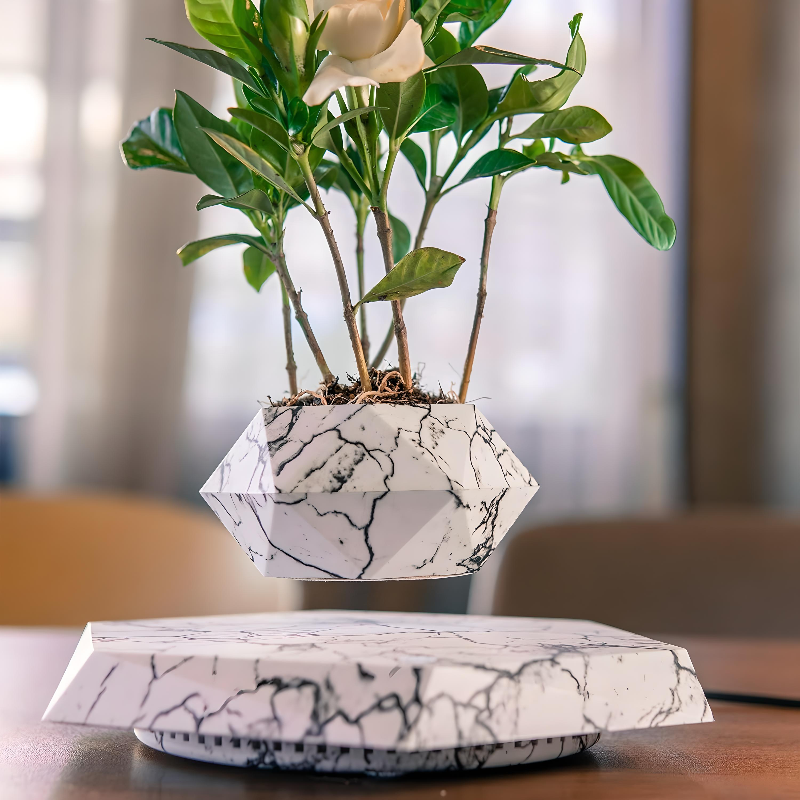 Levitating Magnetic Plant Pot