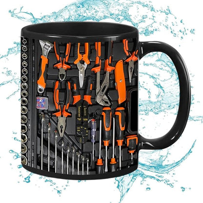 Mechanic Coffee Mug | 3D Wrench and Screwdriver Print