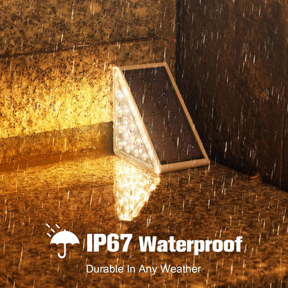 Outdoor Solar Step Pathway Lights