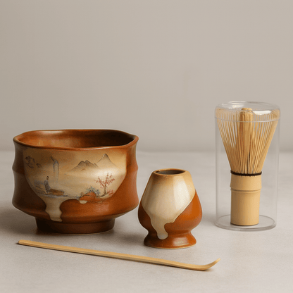 Traditional Ceramic Matcha Tea Set