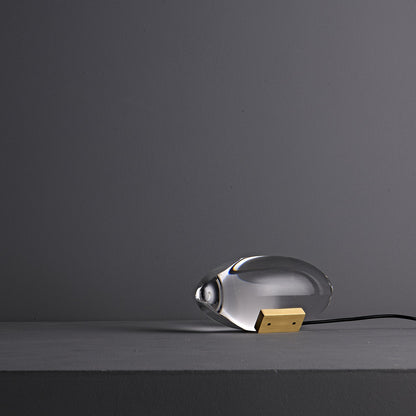 Polished Stone Accent Table Lamp