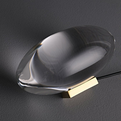 Polished Stone Accent Table Lamp