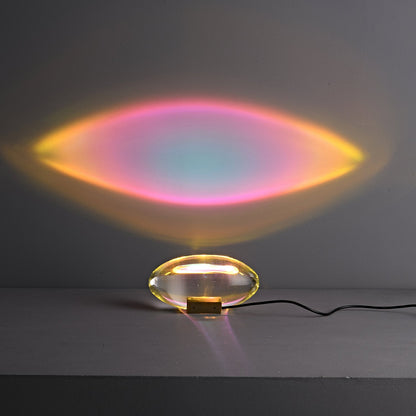Polished Stone Accent Table Lamp
