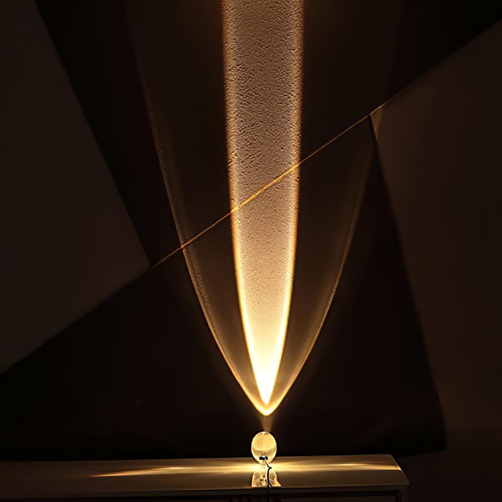 Polished Stone Accent Table Lamp