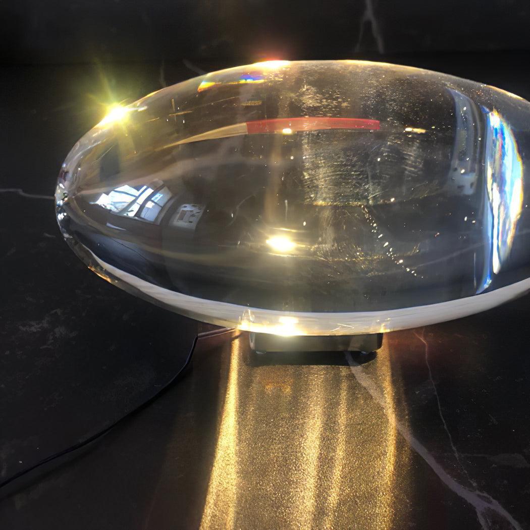 Polished Stone Accent Table Lamp