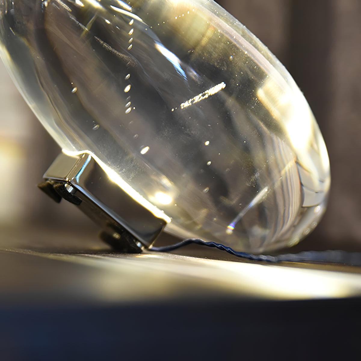 Polished Stone Accent Table Lamp