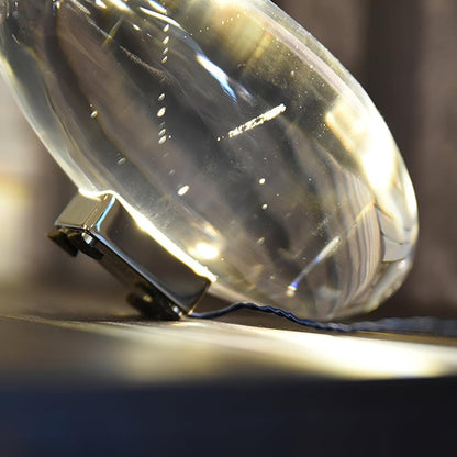 Polished Stone Accent Table Lamp