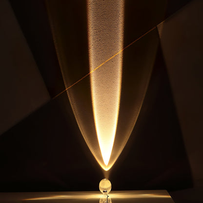 Polished Stone Accent Table Lamp