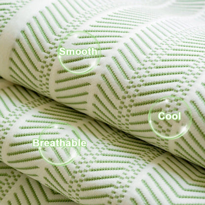 Scalloped Edge Couch Cover | Herringbone Sofa Bedding
