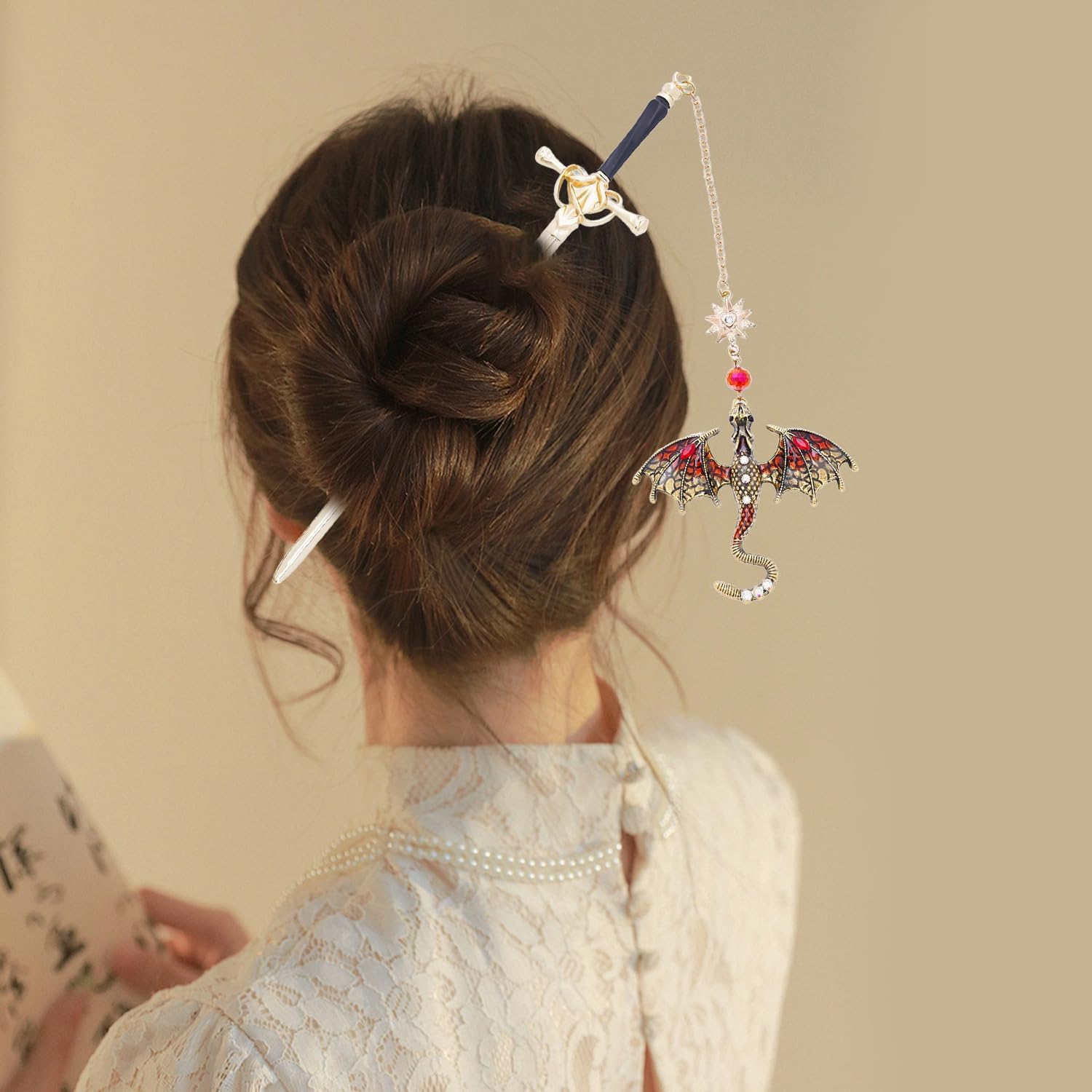 Dragon Sword Hairpin