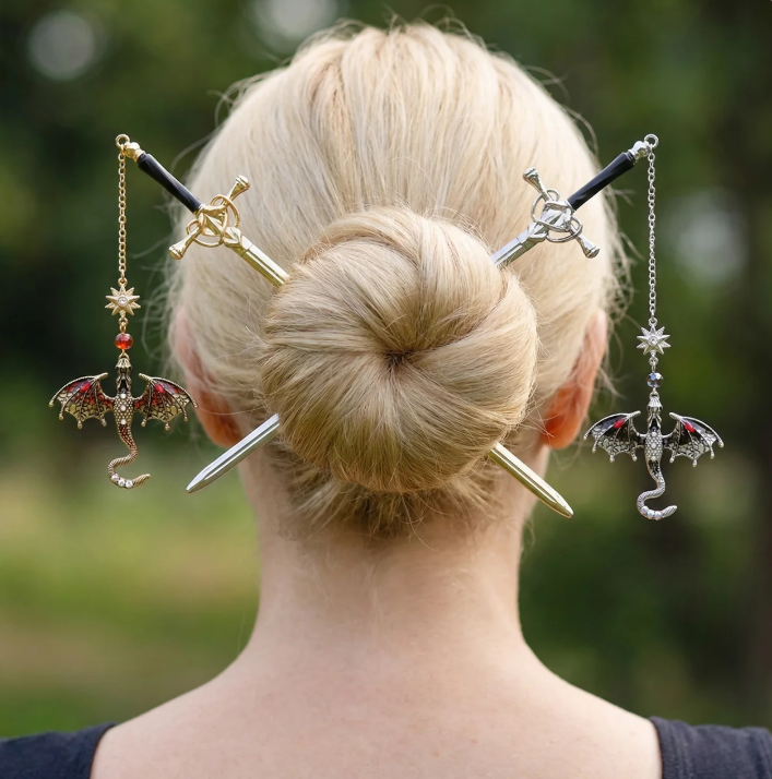 Dragon Sword Hairpin