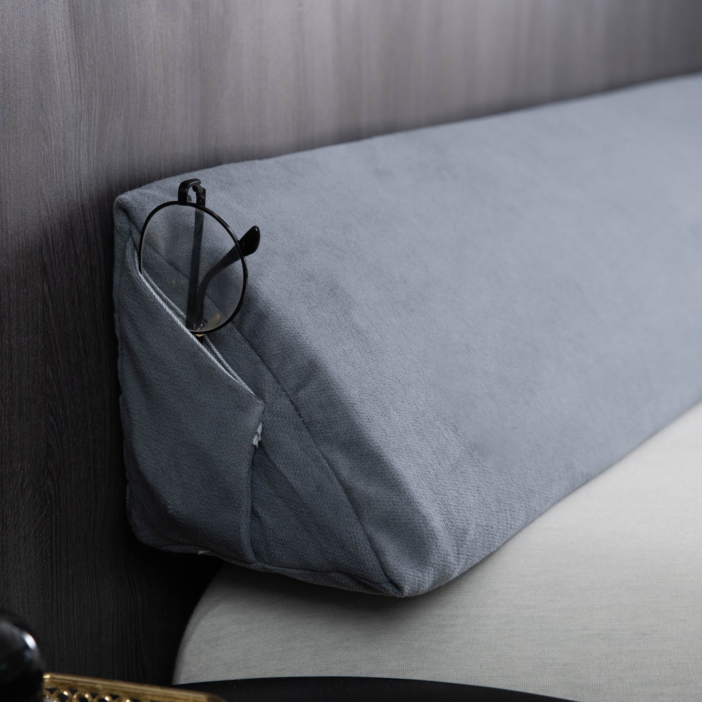 Tall Bed Gap Filler Wedge Pillow | Firm Foam Support