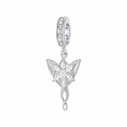 Evenstar of Alfheim Charm – 925 Sterling Silver