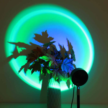 Sunset Glow Projection LED Table Lamp