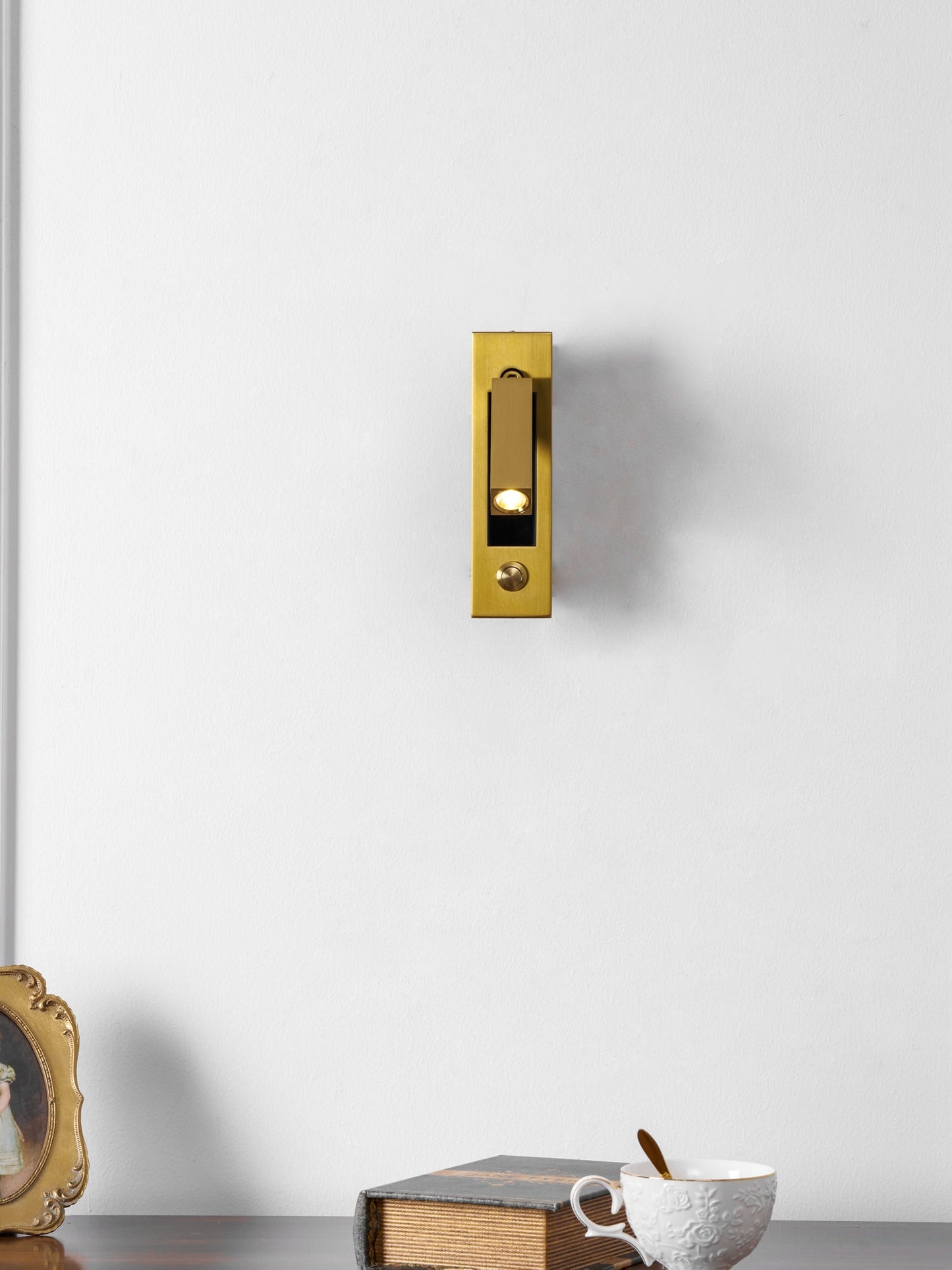 Inset Bedside Reading Wall Light