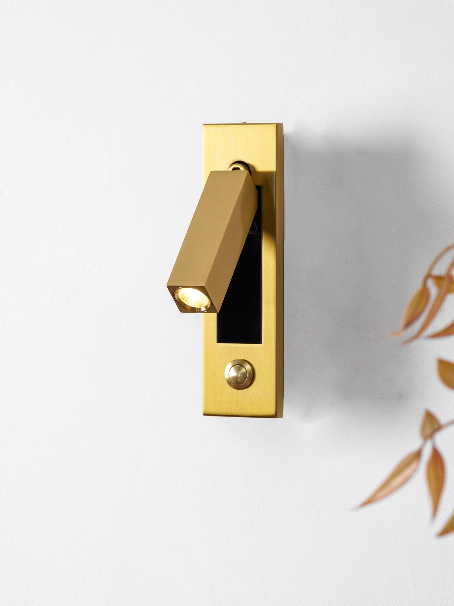 Inset Bedside Reading Wall Light