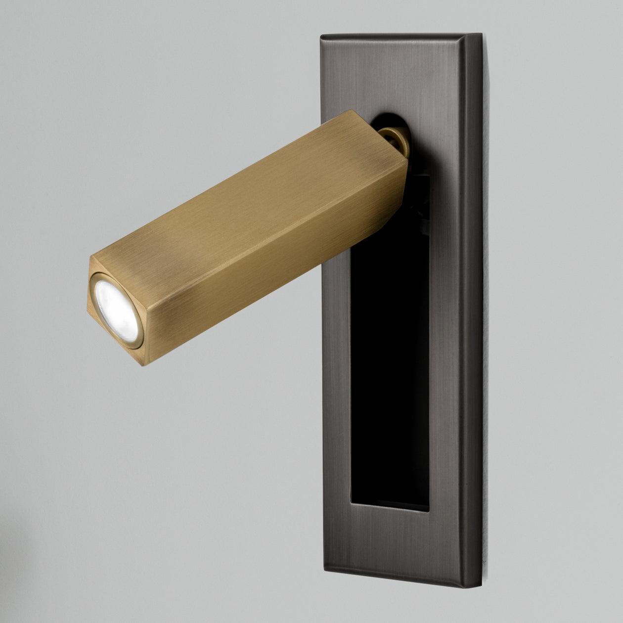Inset Bedside Reading Wall Light