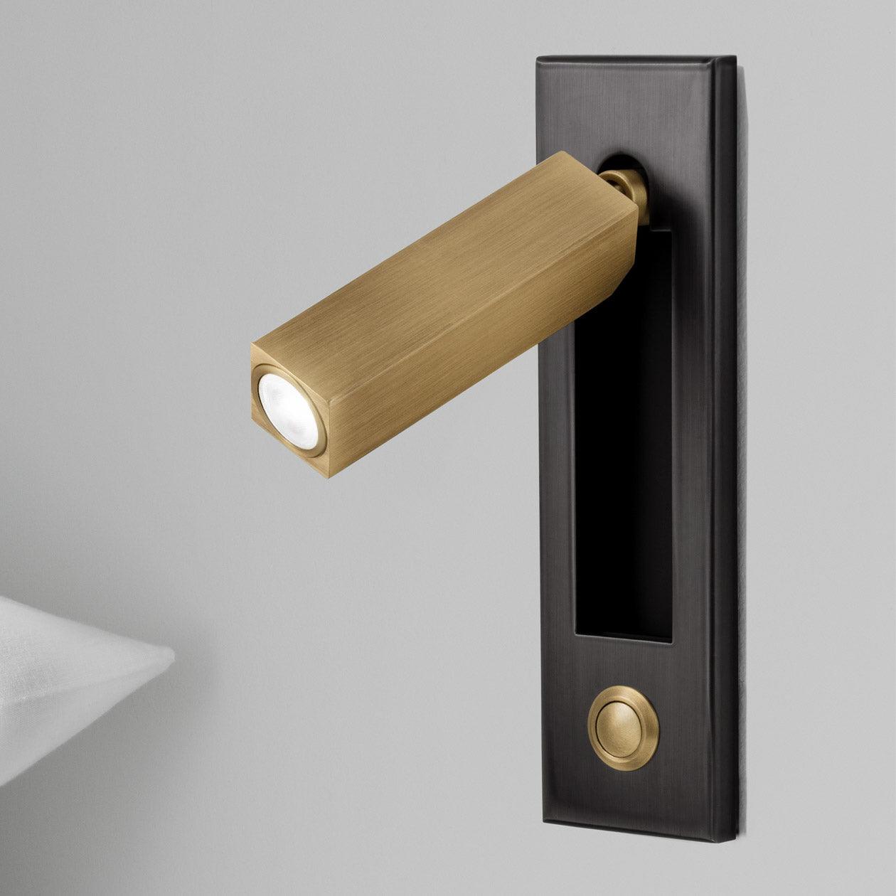 Inset Bedside Reading Wall Light