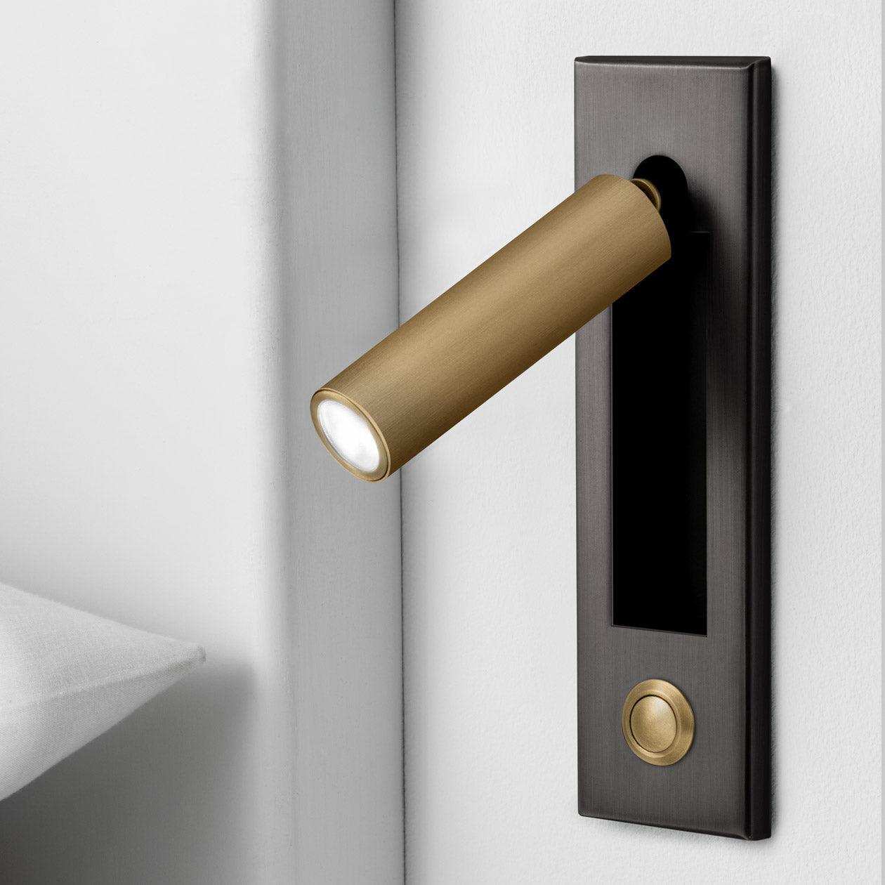 Inset Bedside Reading Wall Light