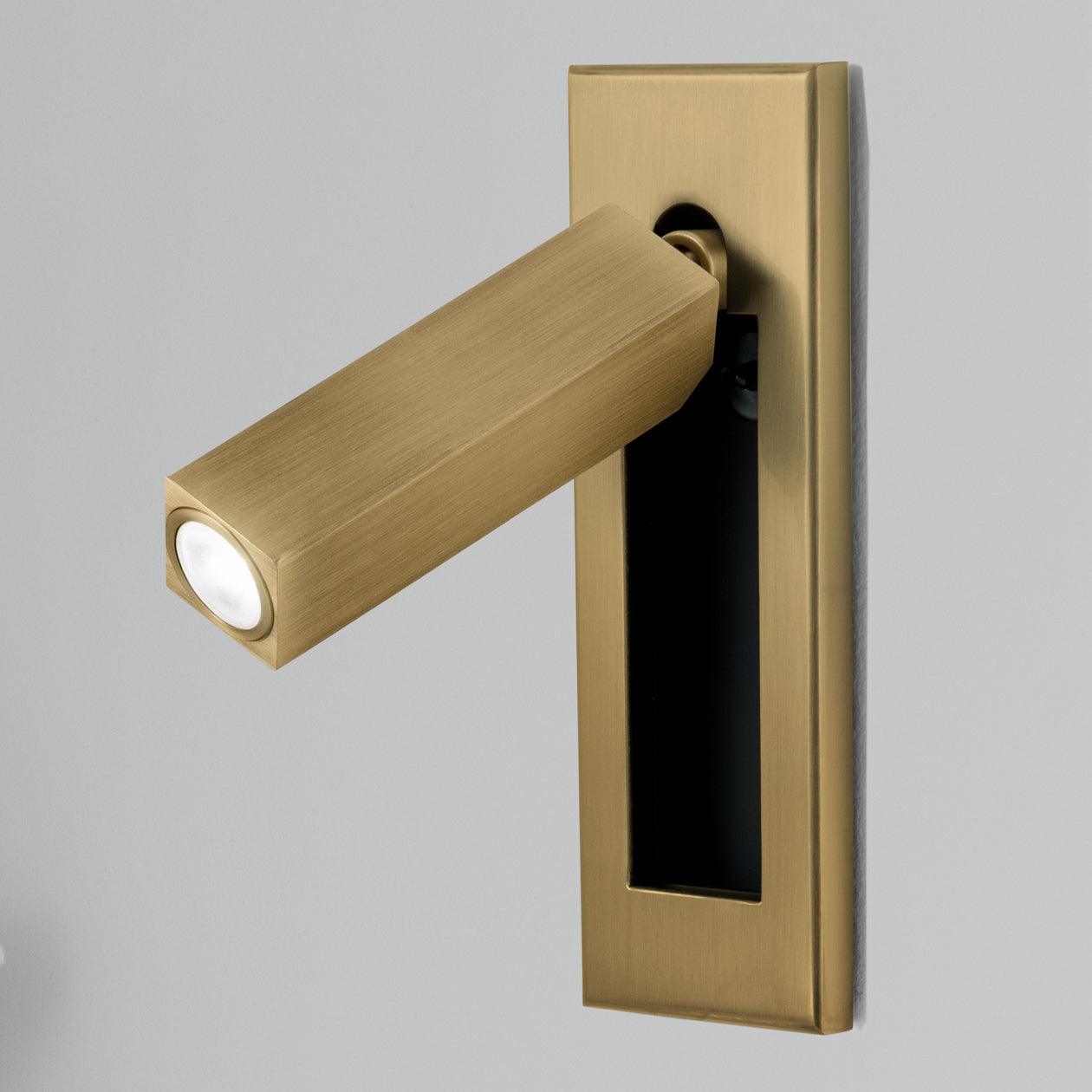 Inset Bedside Reading Wall Light